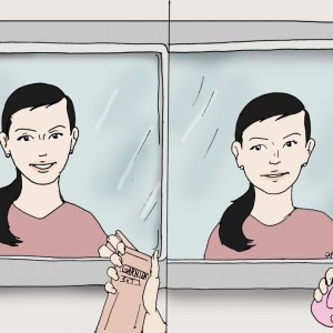 اعلان لمستحضر تجميل