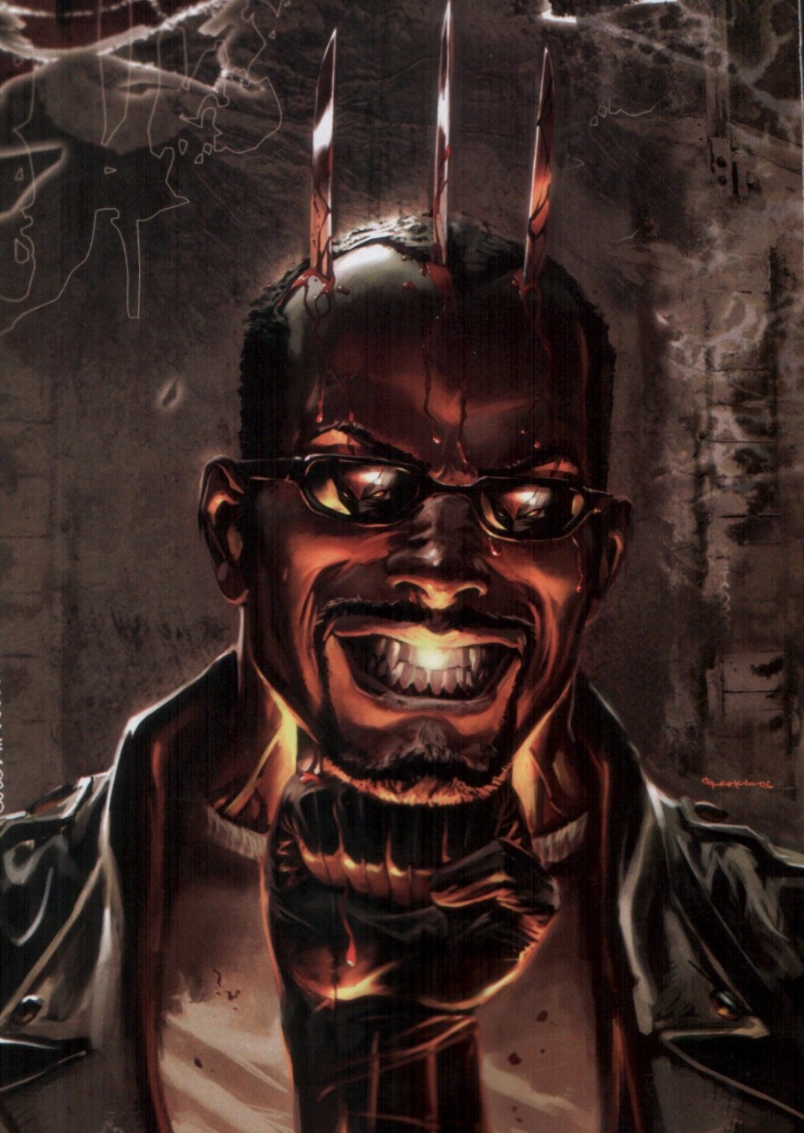 Blade Vs. Wolverine!