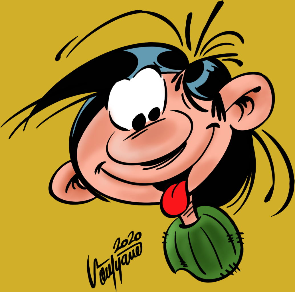 Gaston Lagaffe By Me.