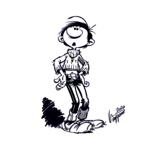 Gaston Lagaffe By Me.