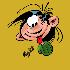 Gaston Lagaffe By Me.